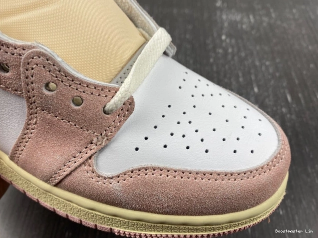 Bmlin shoes OG Retro 1 Jordan (Women's) Pink FD2596-600 High Air Washed 0707